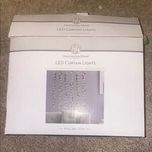 Huntington Home Eucalyptus LED Curtain Lights